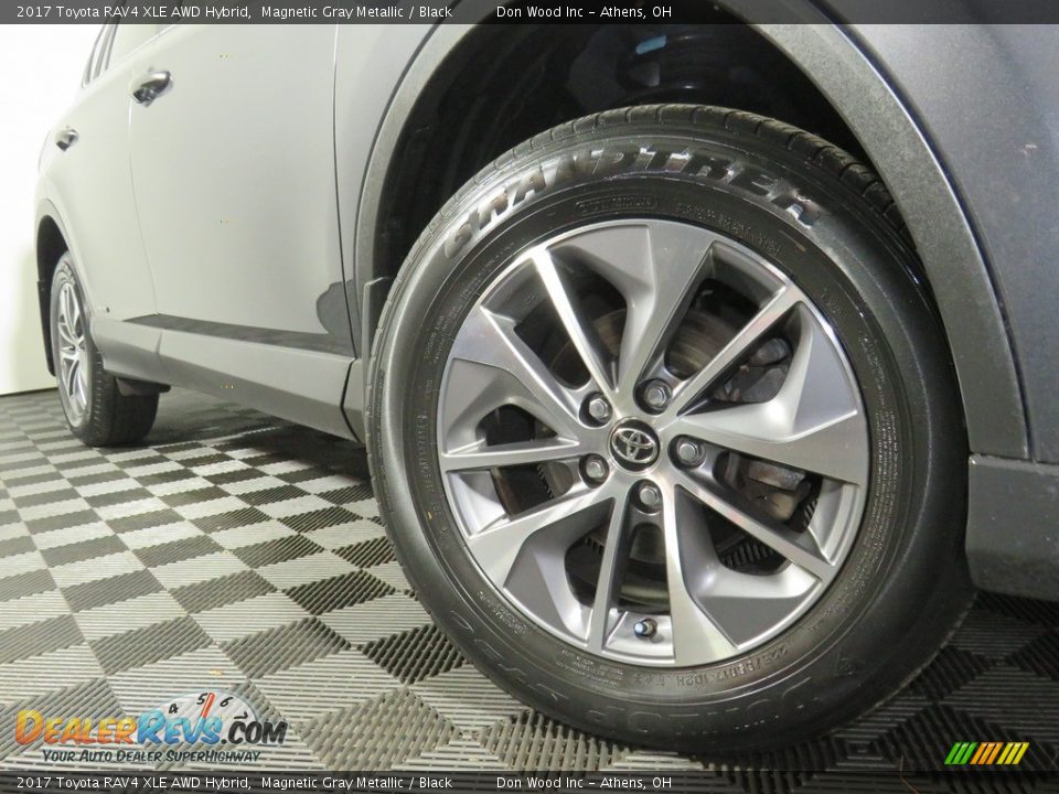 2017 Toyota RAV4 XLE AWD Hybrid Magnetic Gray Metallic / Black Photo #3
