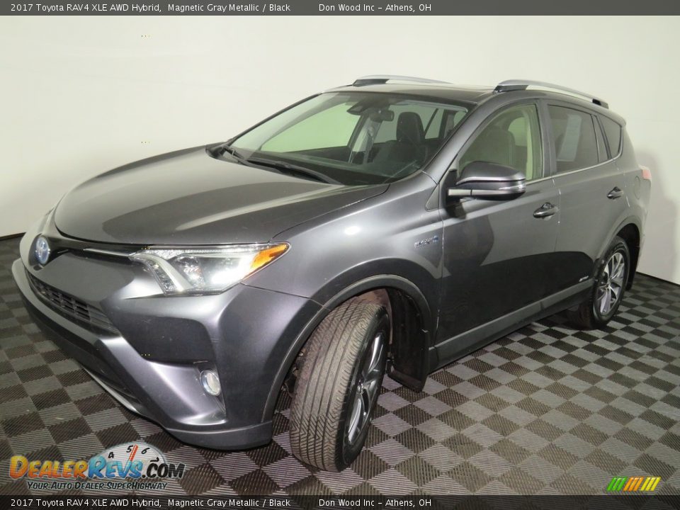 2017 Toyota RAV4 XLE AWD Hybrid Magnetic Gray Metallic / Black Photo #7