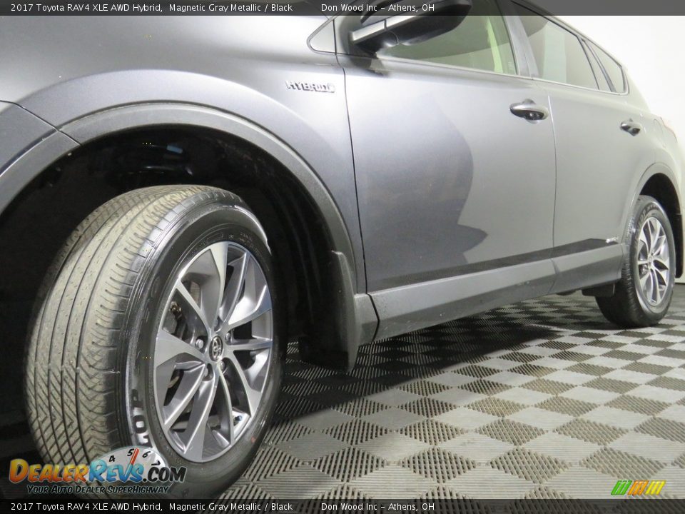 2017 Toyota RAV4 XLE AWD Hybrid Magnetic Gray Metallic / Black Photo #8