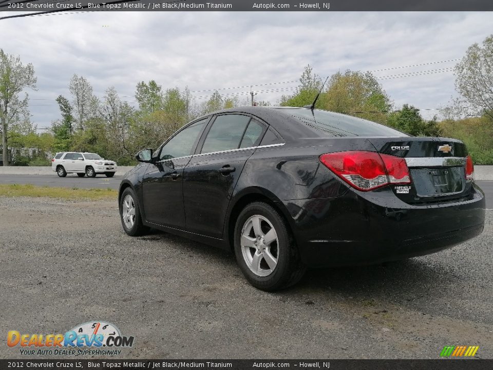 2012 Chevrolet Cruze LS Blue Topaz Metallic / Jet Black/Medium Titanium Photo #5