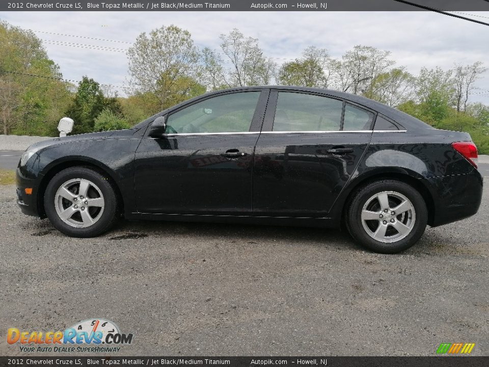 2012 Chevrolet Cruze LS Blue Topaz Metallic / Jet Black/Medium Titanium Photo #6