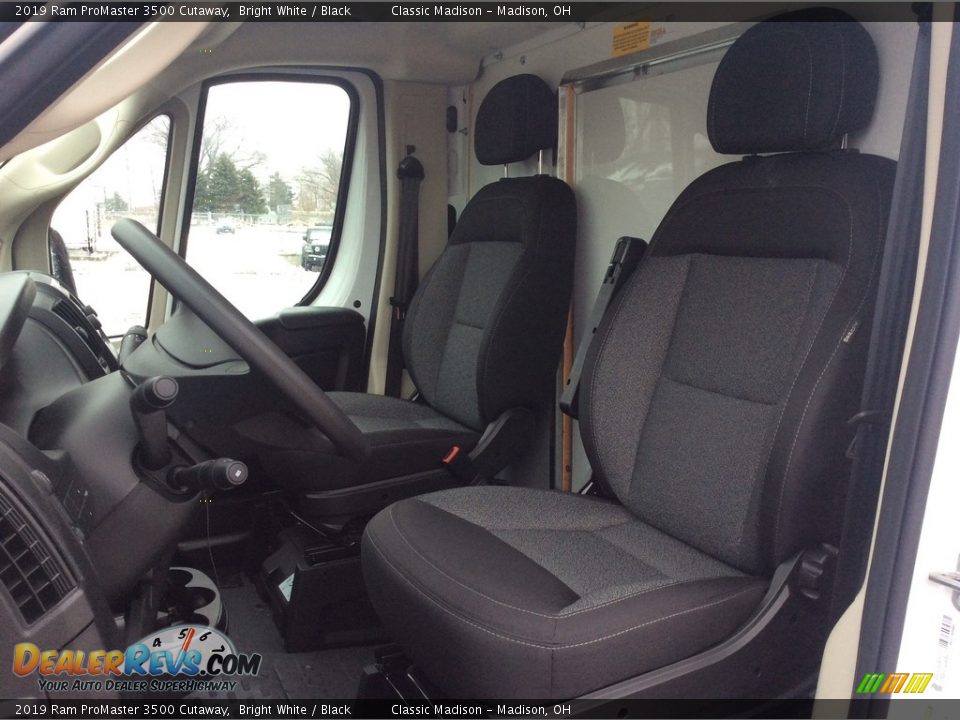2019 Ram ProMaster 3500 Cutaway Bright White / Black Photo #2
