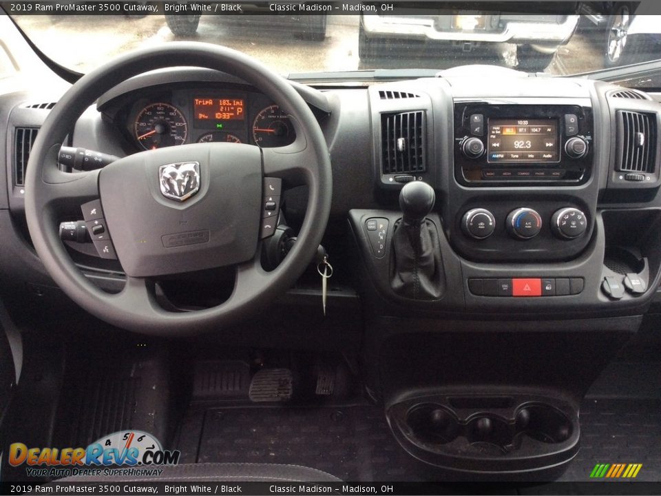 2019 Ram ProMaster 3500 Cutaway Bright White / Black Photo #3