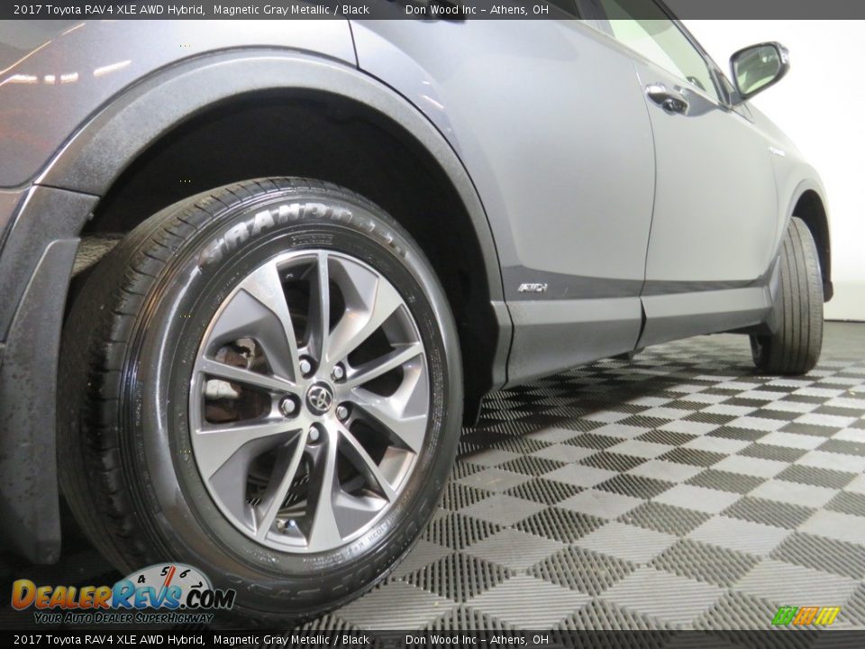 2017 Toyota RAV4 XLE AWD Hybrid Magnetic Gray Metallic / Black Photo #16
