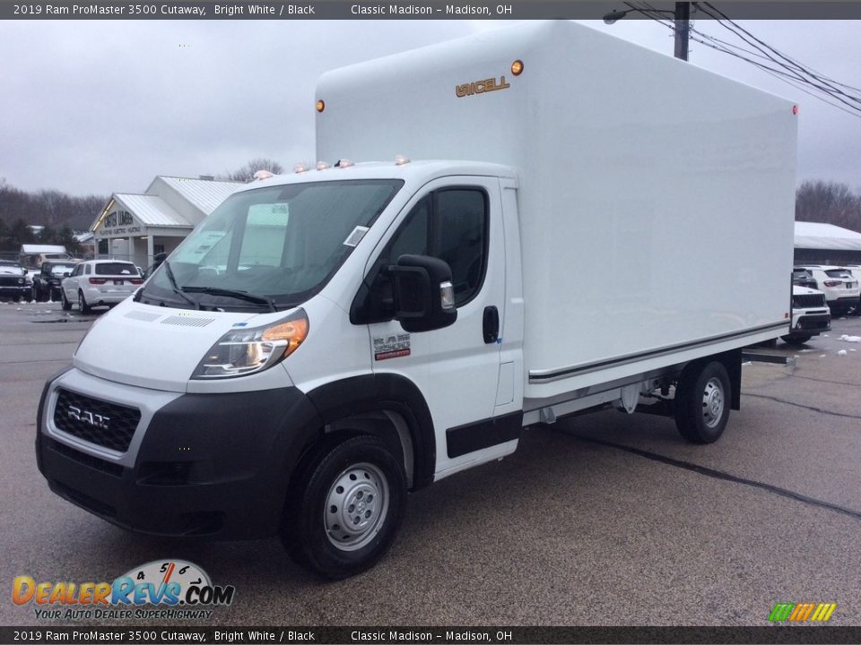 2019 Ram ProMaster 3500 Cutaway Bright White / Black Photo #5