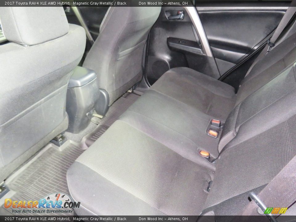 2017 Toyota RAV4 XLE AWD Hybrid Magnetic Gray Metallic / Black Photo #22