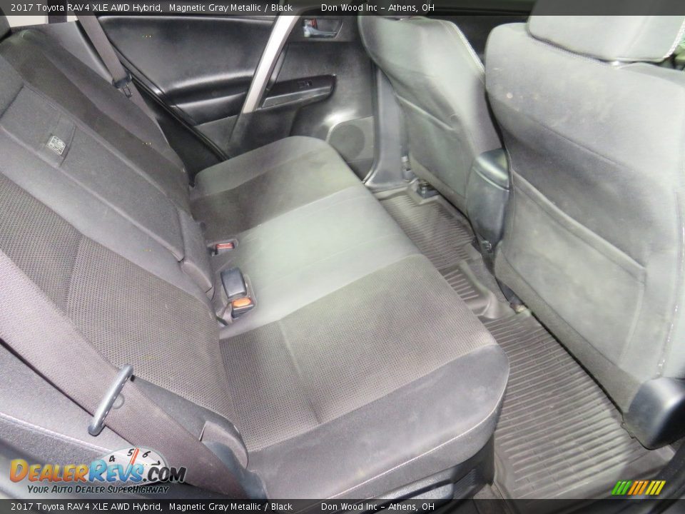 2017 Toyota RAV4 XLE AWD Hybrid Magnetic Gray Metallic / Black Photo #24