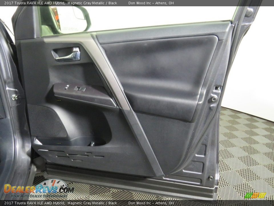 2017 Toyota RAV4 XLE AWD Hybrid Magnetic Gray Metallic / Black Photo #25