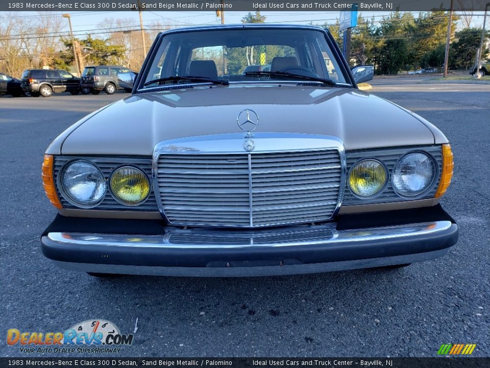 1983 Mercedes-Benz E Class 300 D Sedan Sand Beige Metallic / Palomino Photo #2