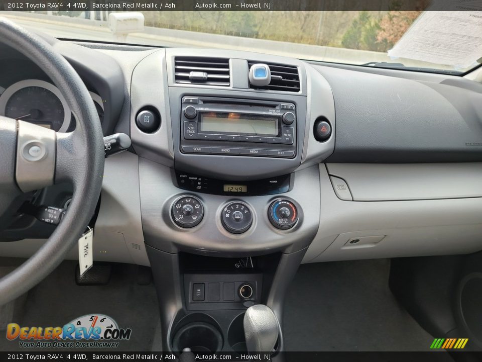 2012 Toyota RAV4 I4 4WD Barcelona Red Metallic / Ash Photo #10
