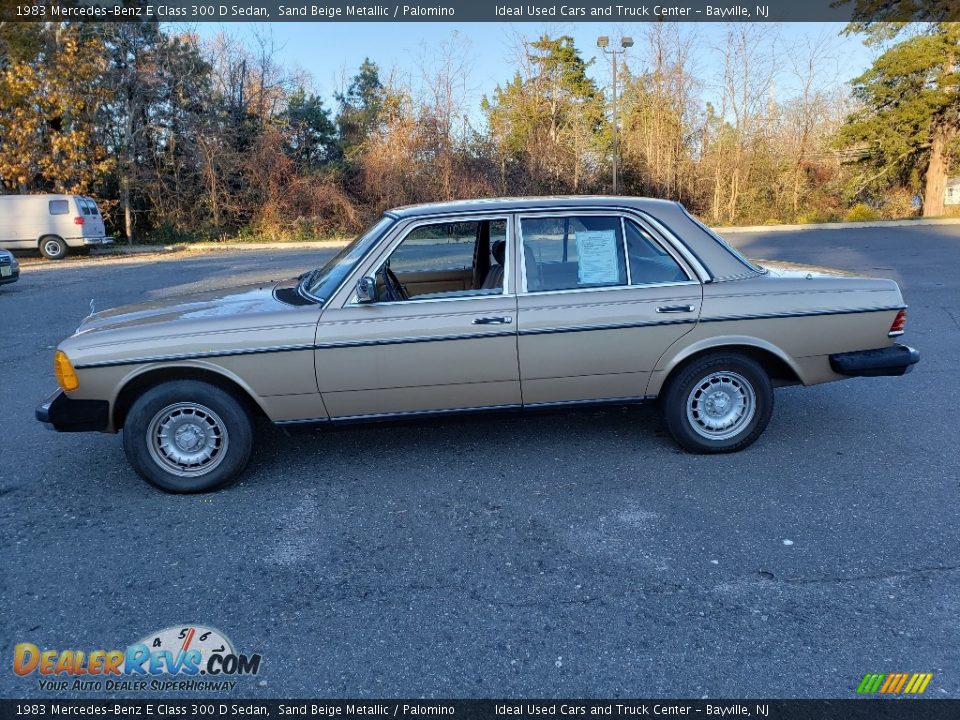 Sand Beige Metallic 1983 Mercedes-Benz E Class 300 D Sedan Photo #3