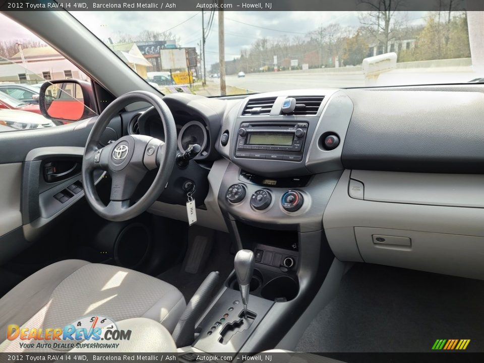 2012 Toyota RAV4 I4 4WD Barcelona Red Metallic / Ash Photo #11
