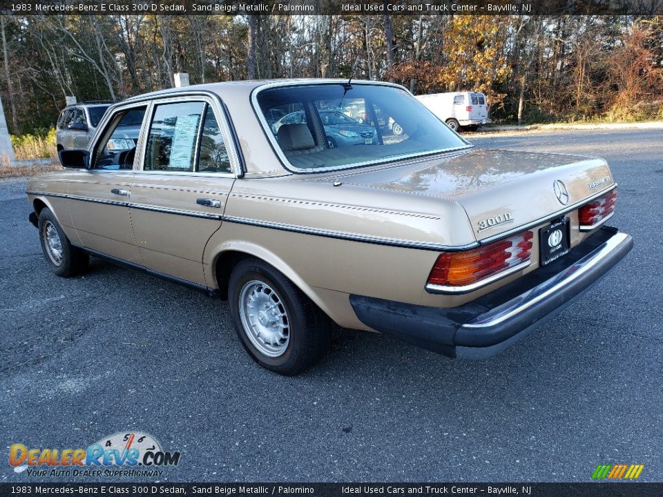 Sand Beige Metallic 1983 Mercedes-Benz E Class 300 D Sedan Photo #4