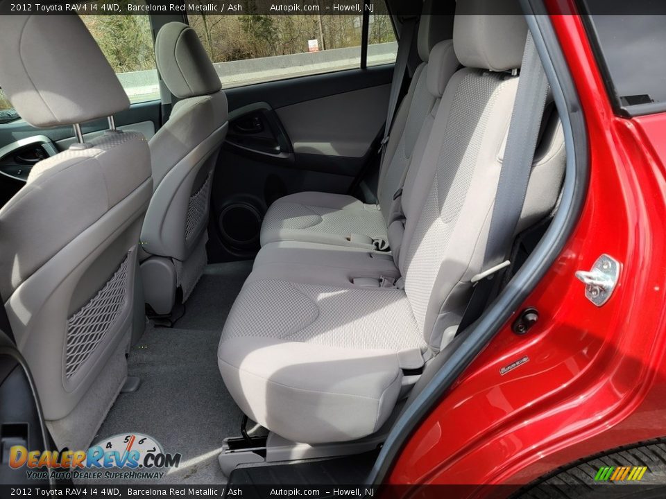 2012 Toyota RAV4 I4 4WD Barcelona Red Metallic / Ash Photo #13