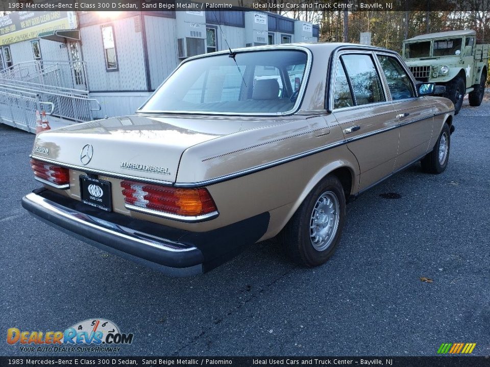 Sand Beige Metallic 1983 Mercedes-Benz E Class 300 D Sedan Photo #6