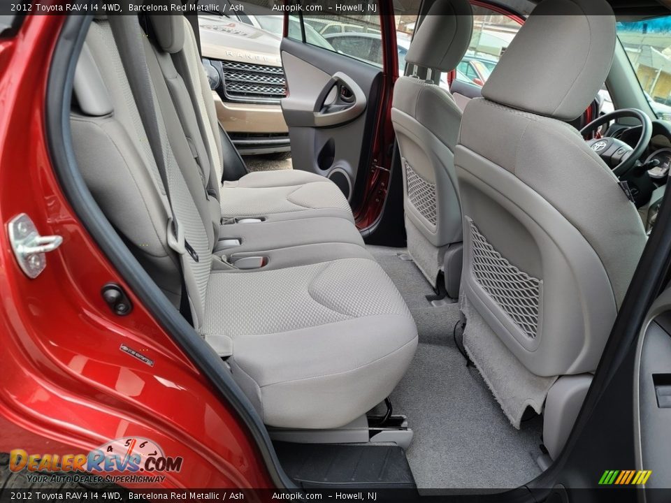 2012 Toyota RAV4 I4 4WD Barcelona Red Metallic / Ash Photo #14