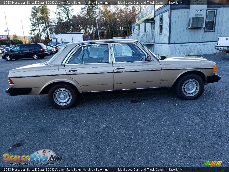 Sand Beige Metallic 1983 Mercedes-Benz E Class 300 D Sedan Photo #8