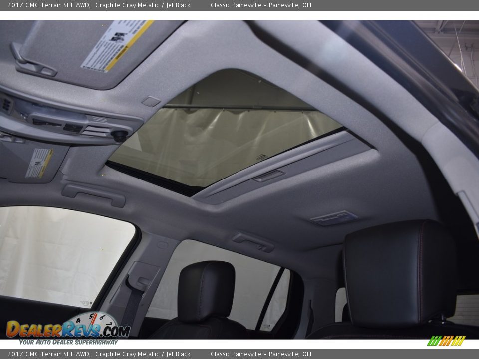 2017 GMC Terrain SLT AWD Graphite Gray Metallic / Jet Black Photo #6