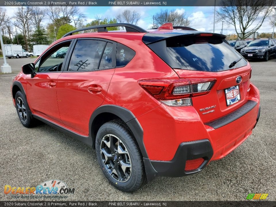 2020 Subaru Crosstrek 2.0 Premium Pure Red / Black Photo #6