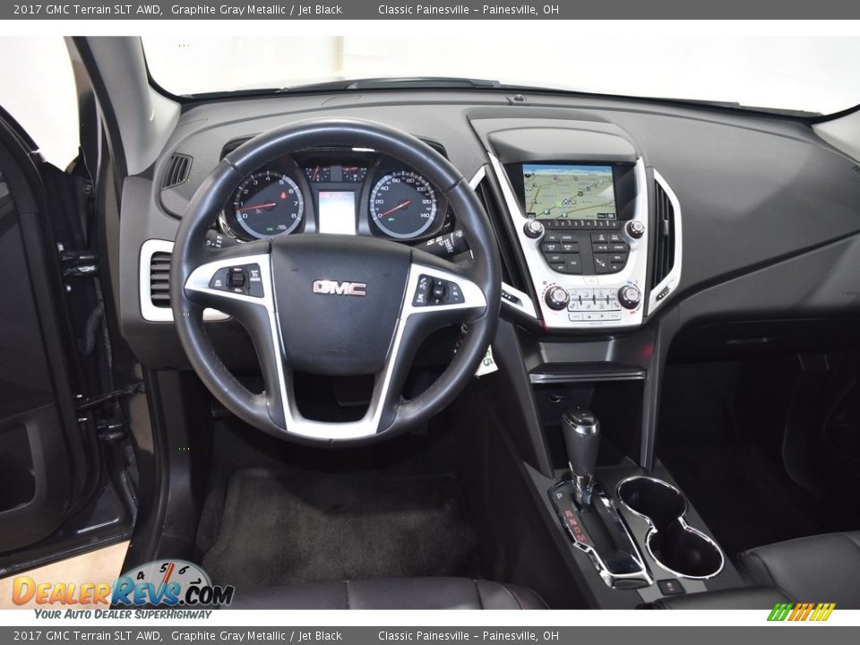 2017 GMC Terrain SLT AWD Graphite Gray Metallic / Jet Black Photo #10