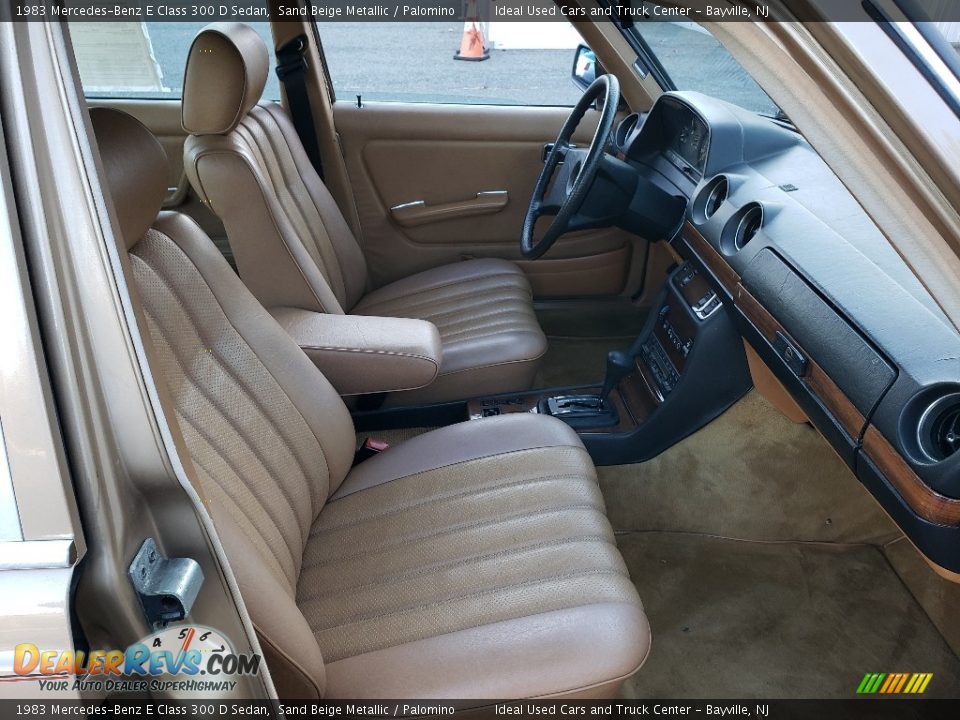 Front Seat of 1983 Mercedes-Benz E Class 300 D Sedan Photo #12