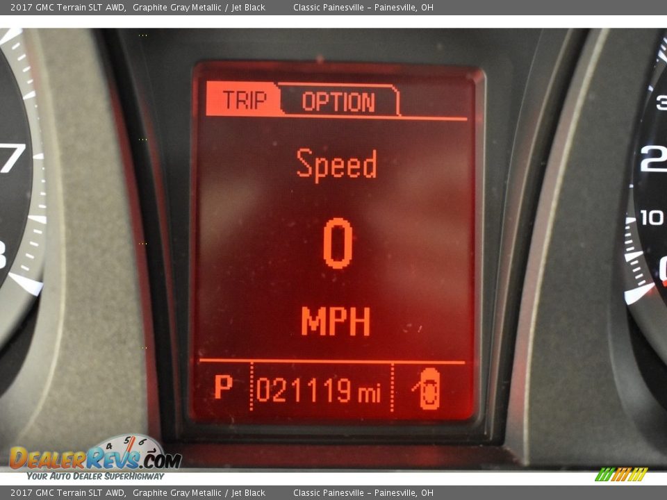 2017 GMC Terrain SLT AWD Graphite Gray Metallic / Jet Black Photo #14