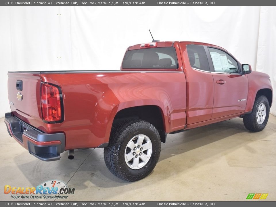 2016 Chevrolet Colorado WT Extended Cab Red Rock Metallic / Jet Black/Dark Ash Photo #2