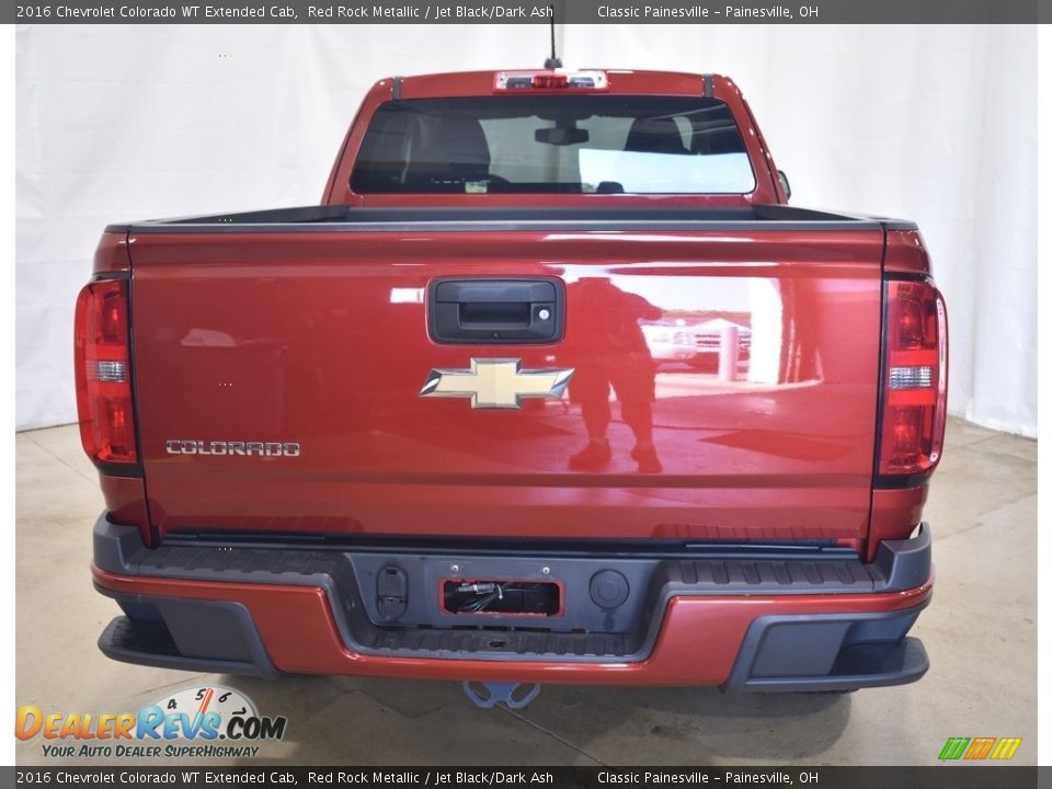 2016 Chevrolet Colorado WT Extended Cab Red Rock Metallic / Jet Black/Dark Ash Photo #3