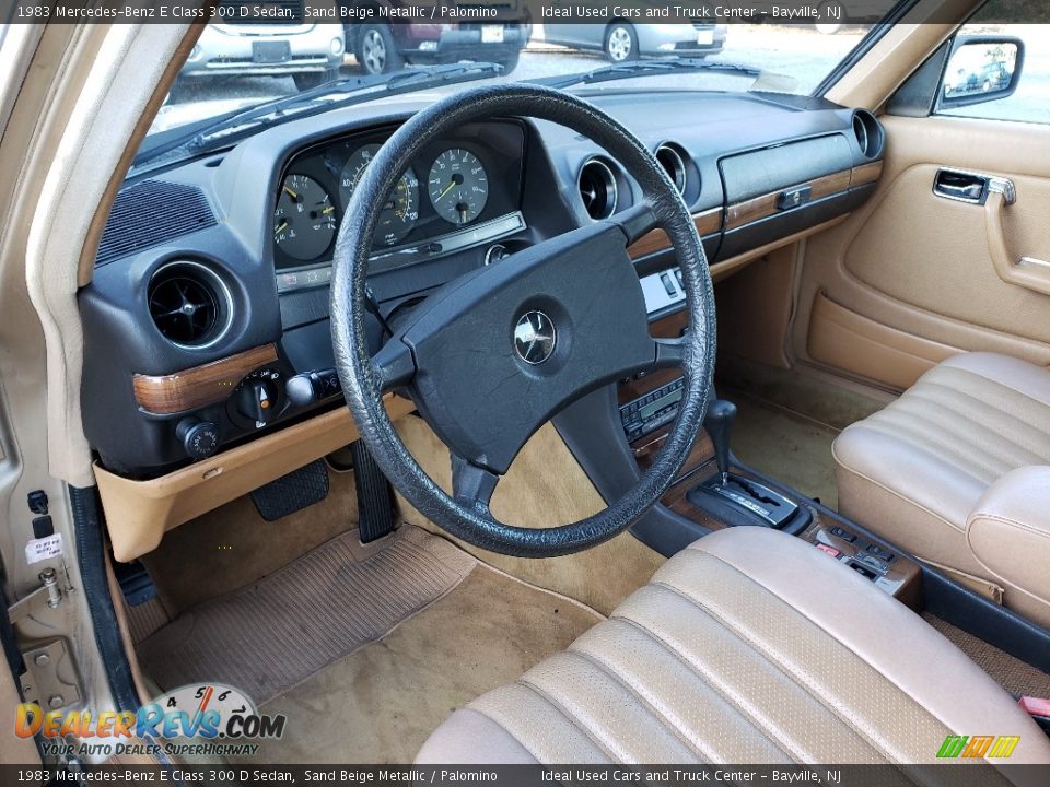 Palomino Interior - 1983 Mercedes-Benz E Class 300 D Sedan Photo #19