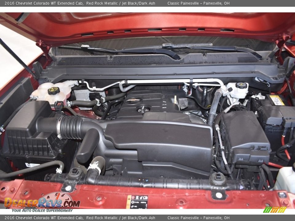 2016 Chevrolet Colorado WT Extended Cab Red Rock Metallic / Jet Black/Dark Ash Photo #6