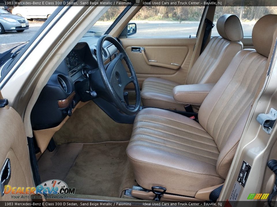 Front Seat of 1983 Mercedes-Benz E Class 300 D Sedan Photo #21