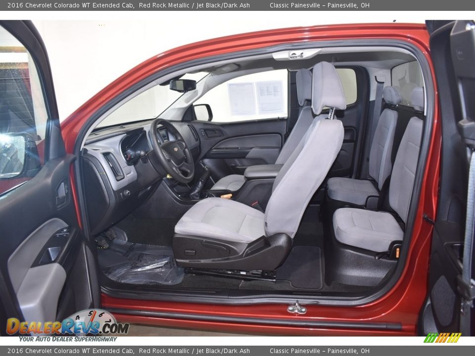 2016 Chevrolet Colorado WT Extended Cab Red Rock Metallic / Jet Black/Dark Ash Photo #7