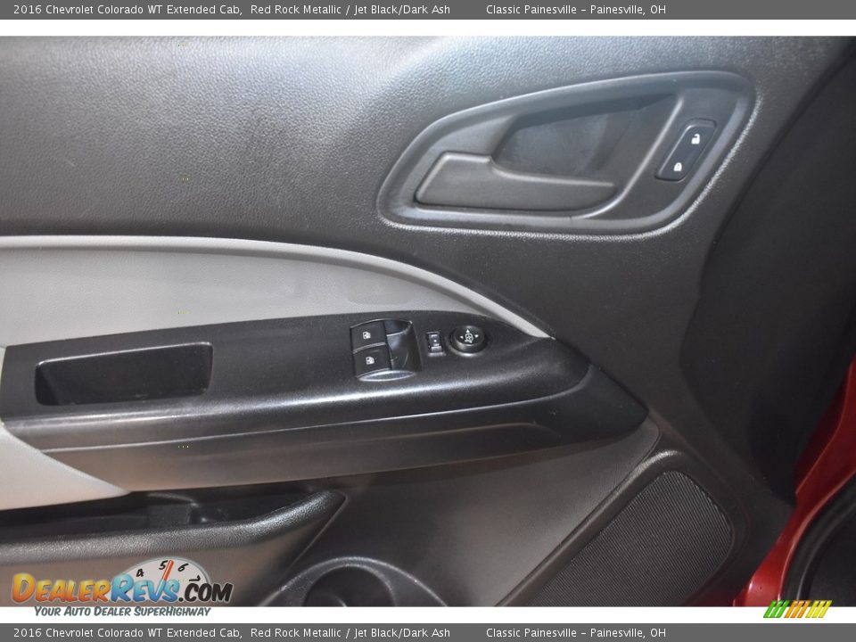 2016 Chevrolet Colorado WT Extended Cab Red Rock Metallic / Jet Black/Dark Ash Photo #9