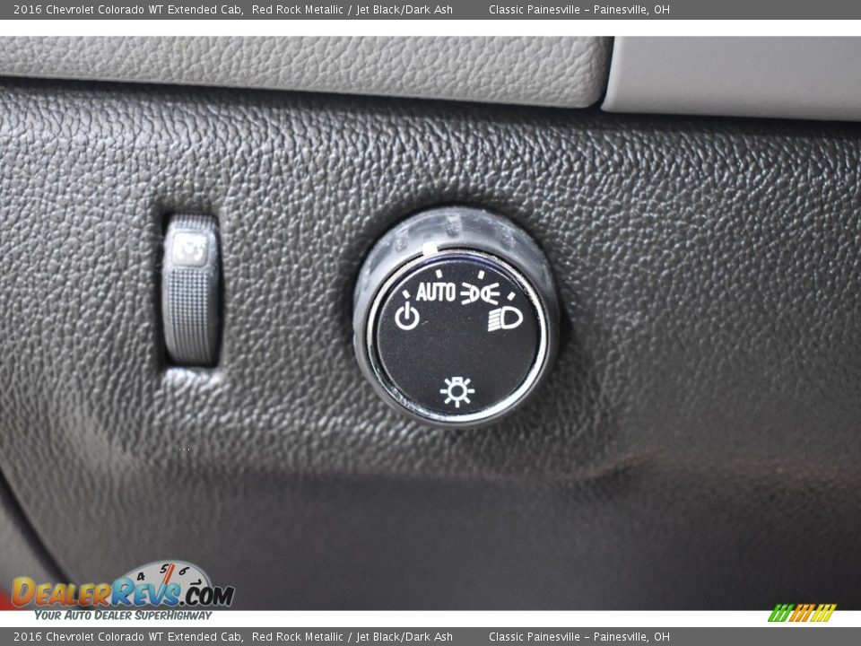 2016 Chevrolet Colorado WT Extended Cab Red Rock Metallic / Jet Black/Dark Ash Photo #10