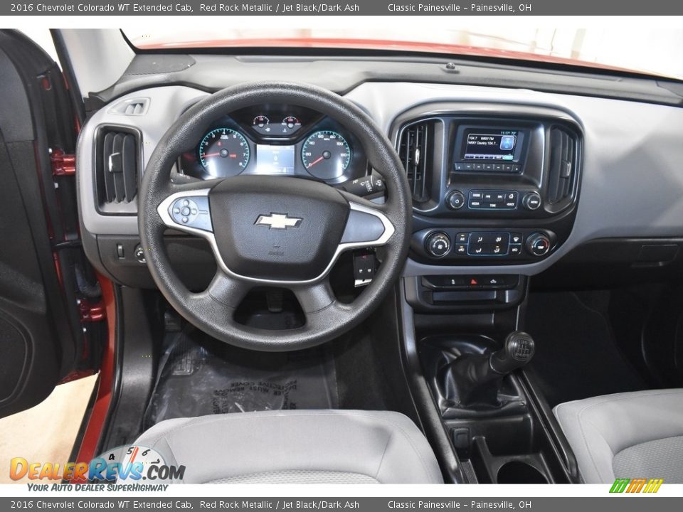 2016 Chevrolet Colorado WT Extended Cab Red Rock Metallic / Jet Black/Dark Ash Photo #11