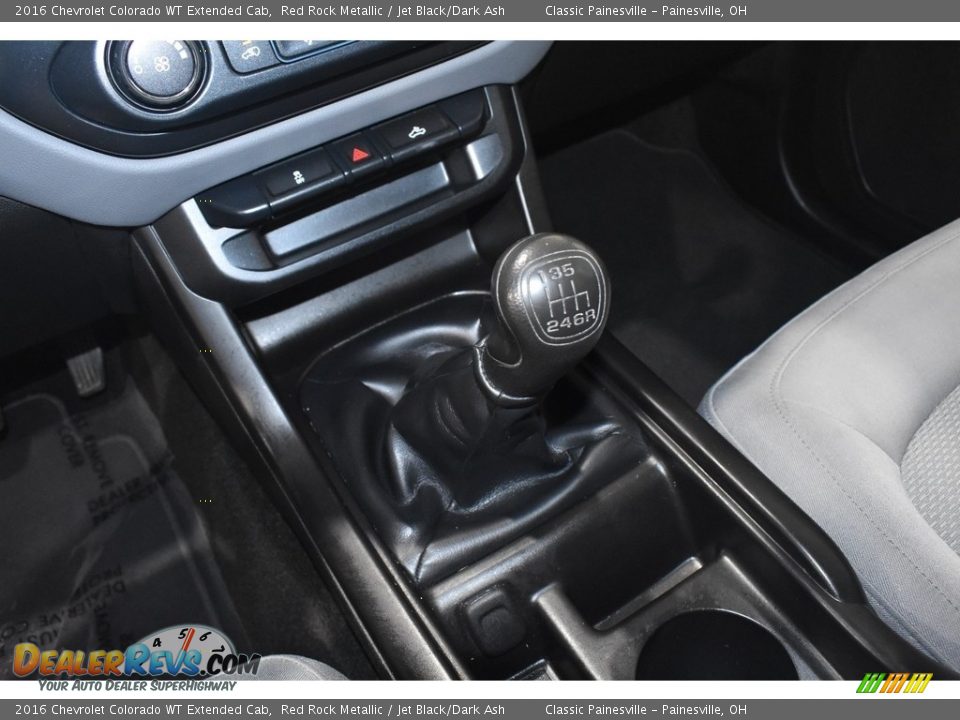 2016 Chevrolet Colorado WT Extended Cab Red Rock Metallic / Jet Black/Dark Ash Photo #13