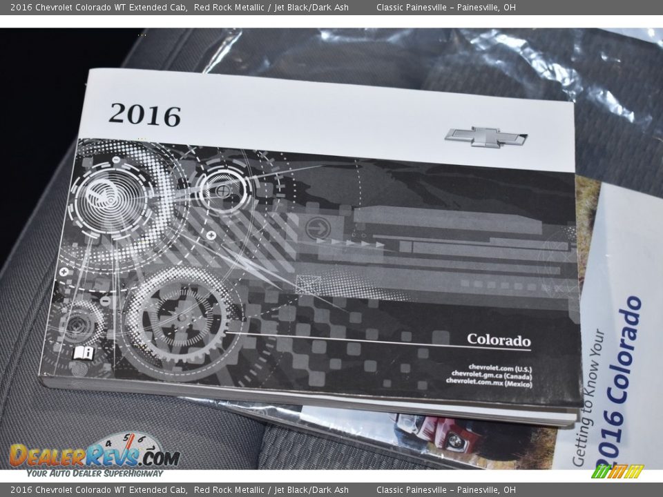 2016 Chevrolet Colorado WT Extended Cab Red Rock Metallic / Jet Black/Dark Ash Photo #15