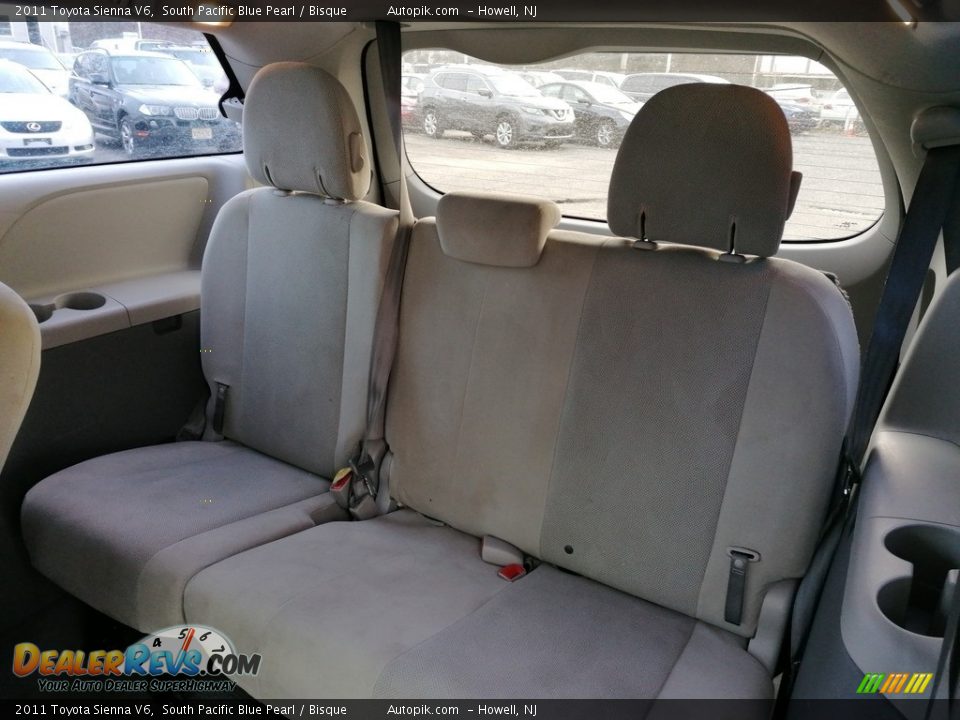 2011 Toyota Sienna V6 South Pacific Blue Pearl / Bisque Photo #11