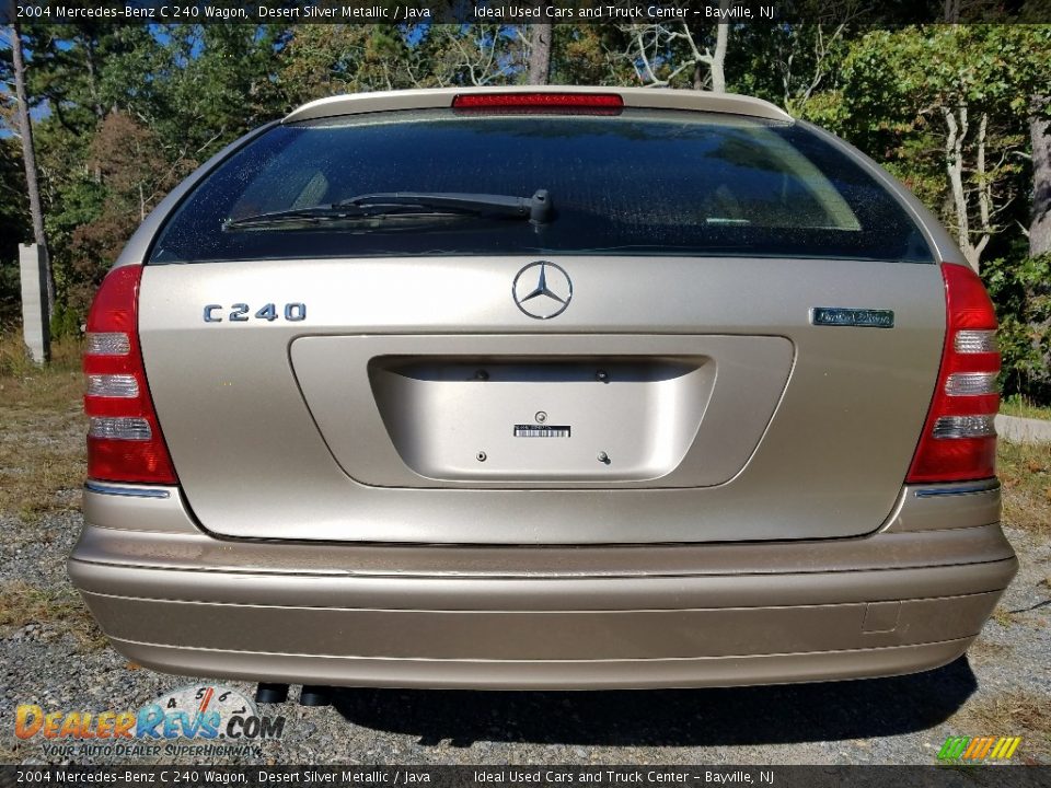 Desert Silver Metallic 2004 Mercedes-Benz C 240 Wagon Photo #4