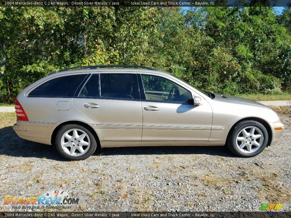 Desert Silver Metallic 2004 Mercedes-Benz C 240 Wagon Photo #6