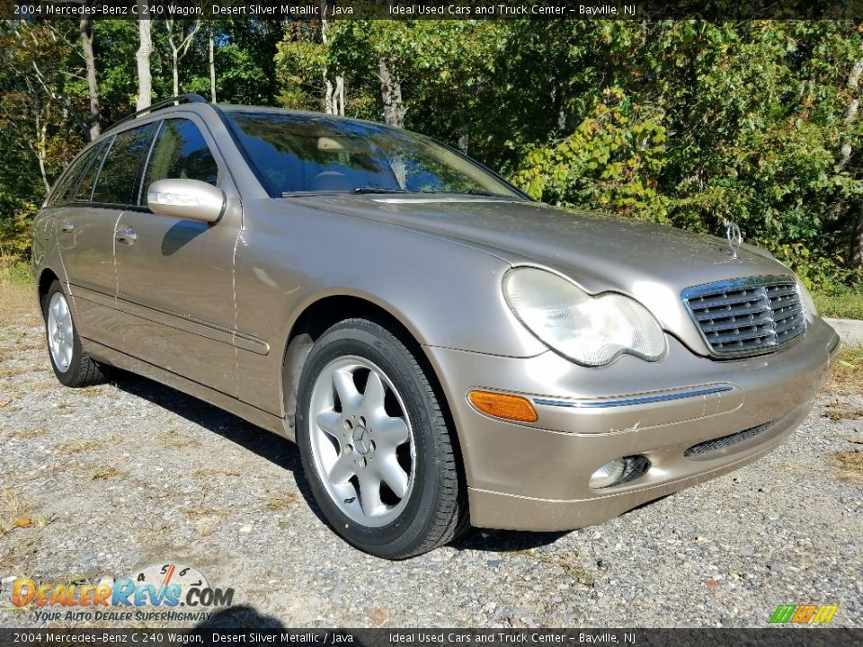 Desert Silver Metallic 2004 Mercedes-Benz C 240 Wagon Photo #7