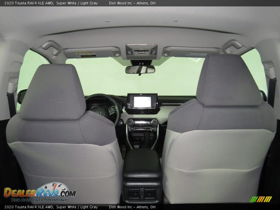 2020 Toyota RAV4 XLE AWD Super White / Light Gray Photo #14