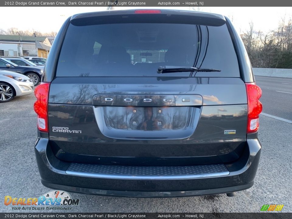 2012 Dodge Grand Caravan Crew Dark Charcoal Pearl / Black/Light Graystone Photo #5