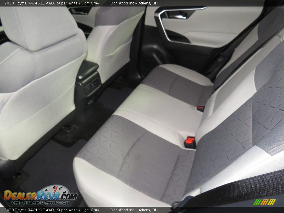 2020 Toyota RAV4 XLE AWD Super White / Light Gray Photo #22