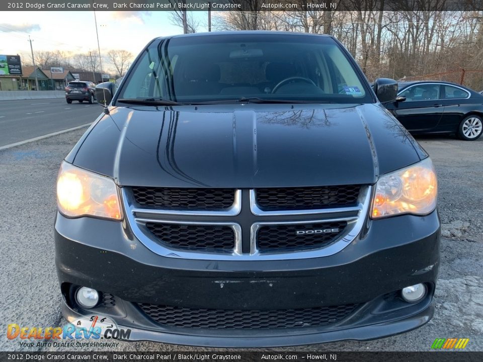 2012 Dodge Grand Caravan Crew Dark Charcoal Pearl / Black/Light Graystone Photo #9