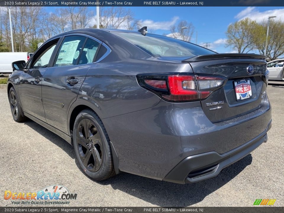 2020 Subaru Legacy 2.5i Sport Magnetite Gray Metallic / Two-Tone Gray Photo #5