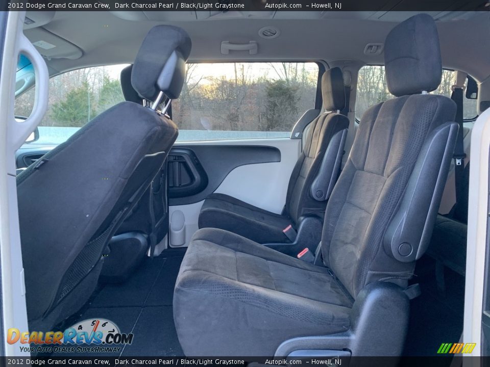 2012 Dodge Grand Caravan Crew Dark Charcoal Pearl / Black/Light Graystone Photo #13