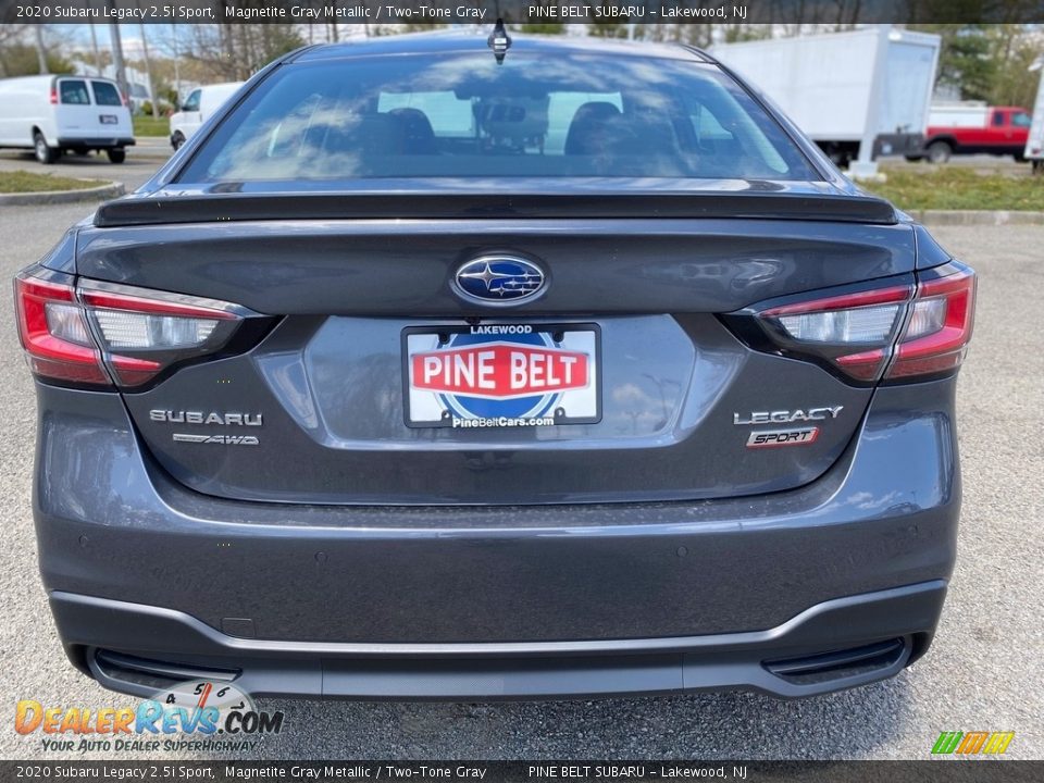 2020 Subaru Legacy 2.5i Sport Magnetite Gray Metallic / Two-Tone Gray Photo #6