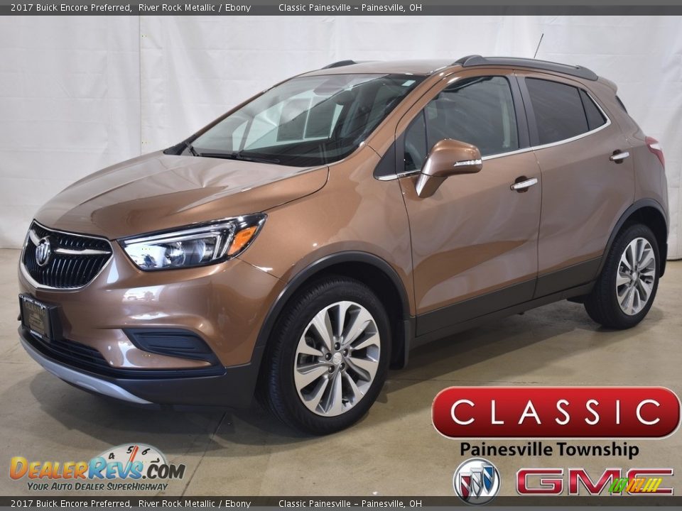 2017 Buick Encore Preferred River Rock Metallic / Ebony Photo #1