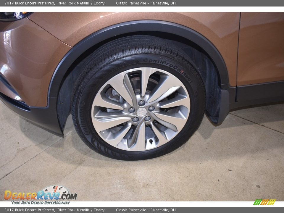 2017 Buick Encore Preferred River Rock Metallic / Ebony Photo #5